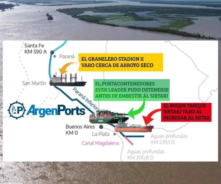 Jornada agitada con varaduras en el Río de la Plata y en el Paraná