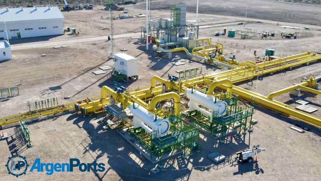 Comenzó a operar la planta que aumenta 50% el transporte de gas desde Vaca Muerta