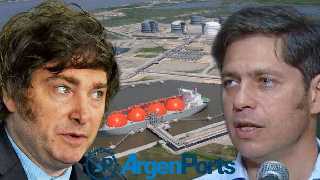 ¿Bahía Blanca o Río Negro?: escala la pelea entre Milei y Kicillof por el proyecto de GNL