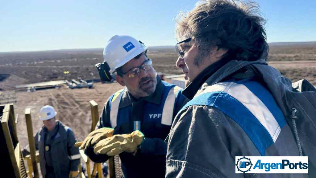 Milei visitó Vaca Muerta y se reunió con los principales empresarios del sector energético