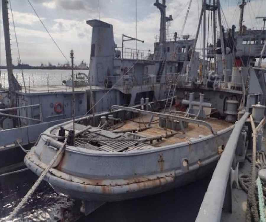 La Armada subasta cinco buques, dos de ellos veteranos de la Guerra de Malvinas