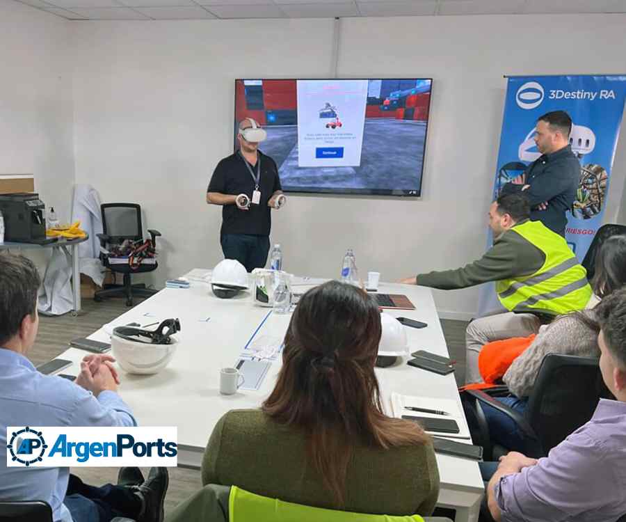 APM Terminals incorporó simuladores virtuales para capacitar a sus operarios sin riesgos