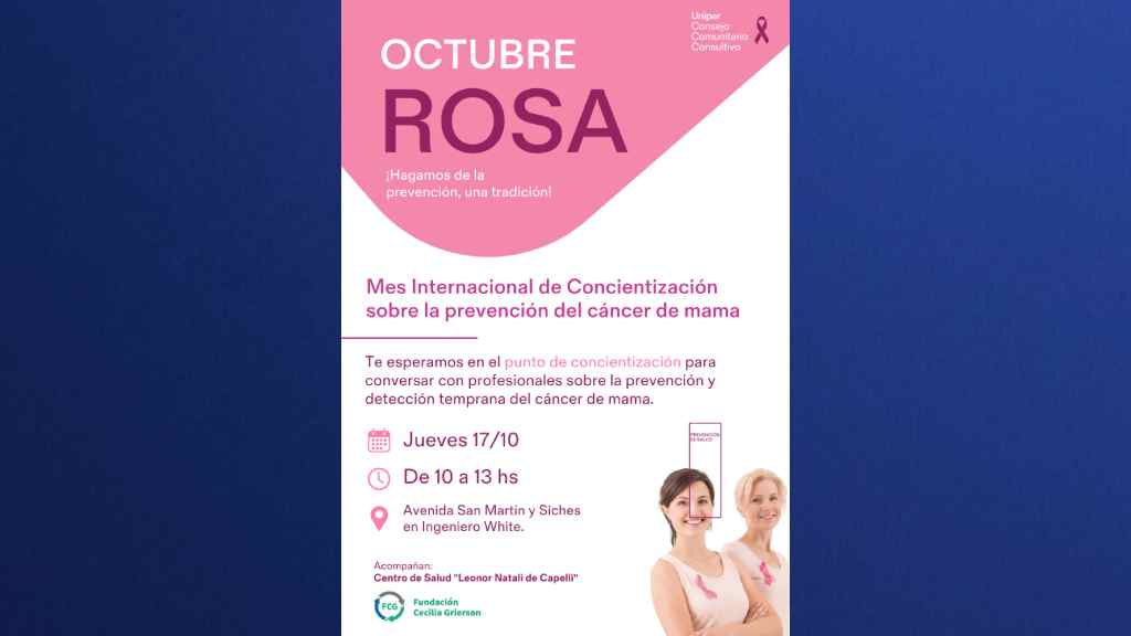 Unipar se suma a la concientización contra la lucha del cáncer de mama