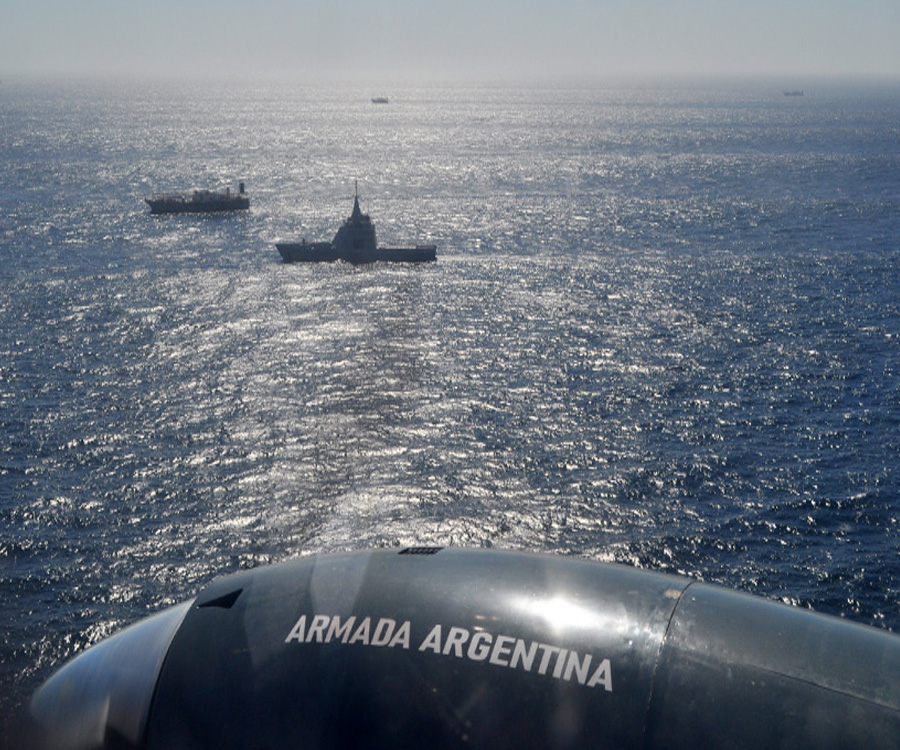 El ARA Bouchard volvió a Mar del Plata tras una nueva patrulla de control en el mar