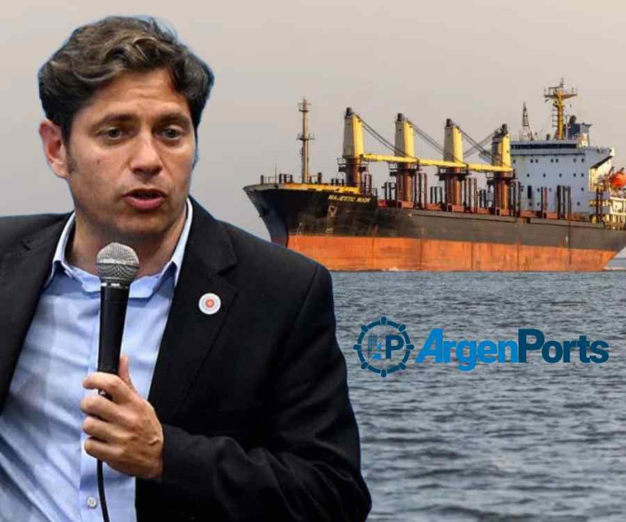 Kicillof cuestionó duramente el nuevo contrato de concesión de la vía navegable troncal