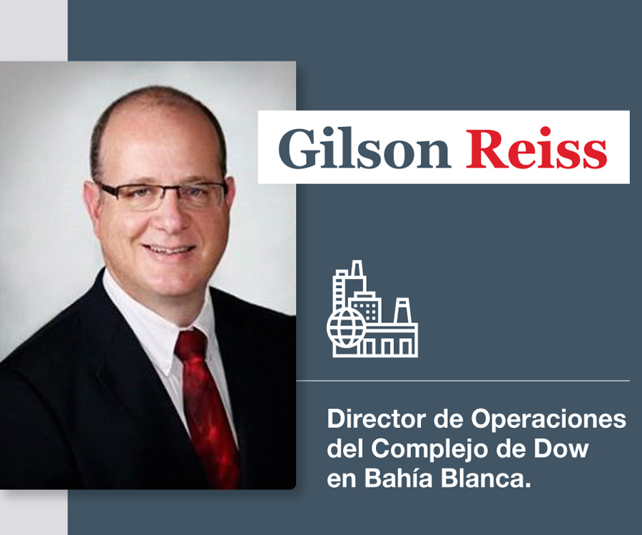 Dow designa a Gilson Reiss como director de Operaciones en su complejo de Bahía Blanca