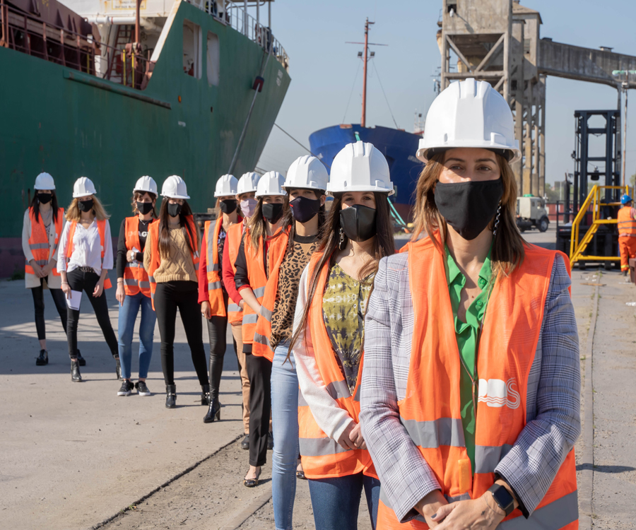 Primer año de gestión de Carla Monrabal al frente del Puerto Dock Sud