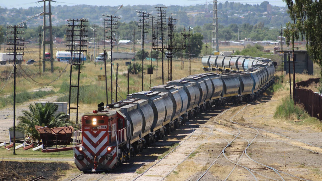 Muy buen primer trimestre de 2021 para el ferrocarril en el puerto de Bahía Blanca