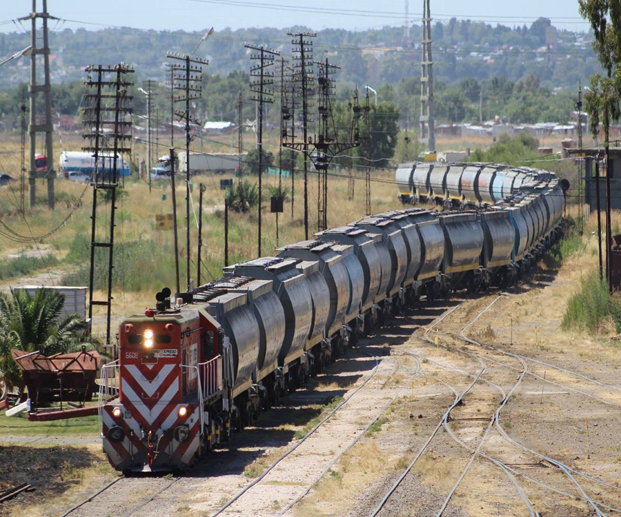 Muy buen primer trimestre de 2021 para el ferrocarril en el puerto de Bahía Blanca