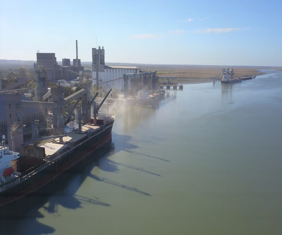 Bahía Blanca, el “fullback” que siempre aparece en cada bajante del río Paraná