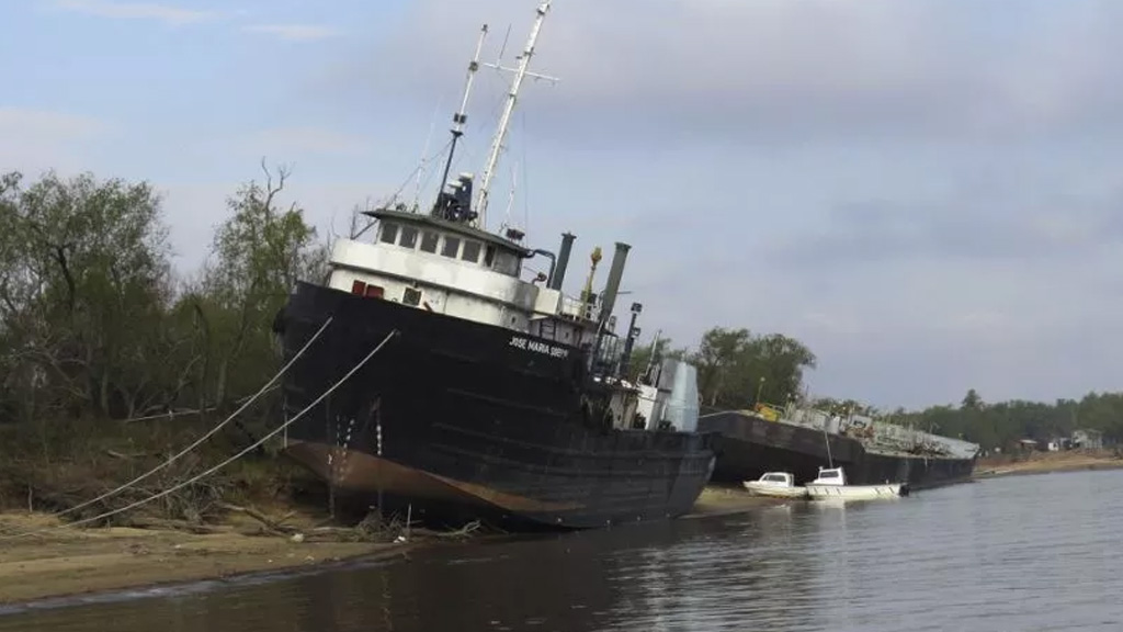 Aparecieron importantes “premios” para el maíz en Bahía Blanca por la bajante del río Paraná