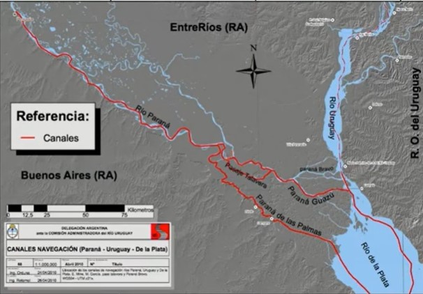 rio de la plata canales