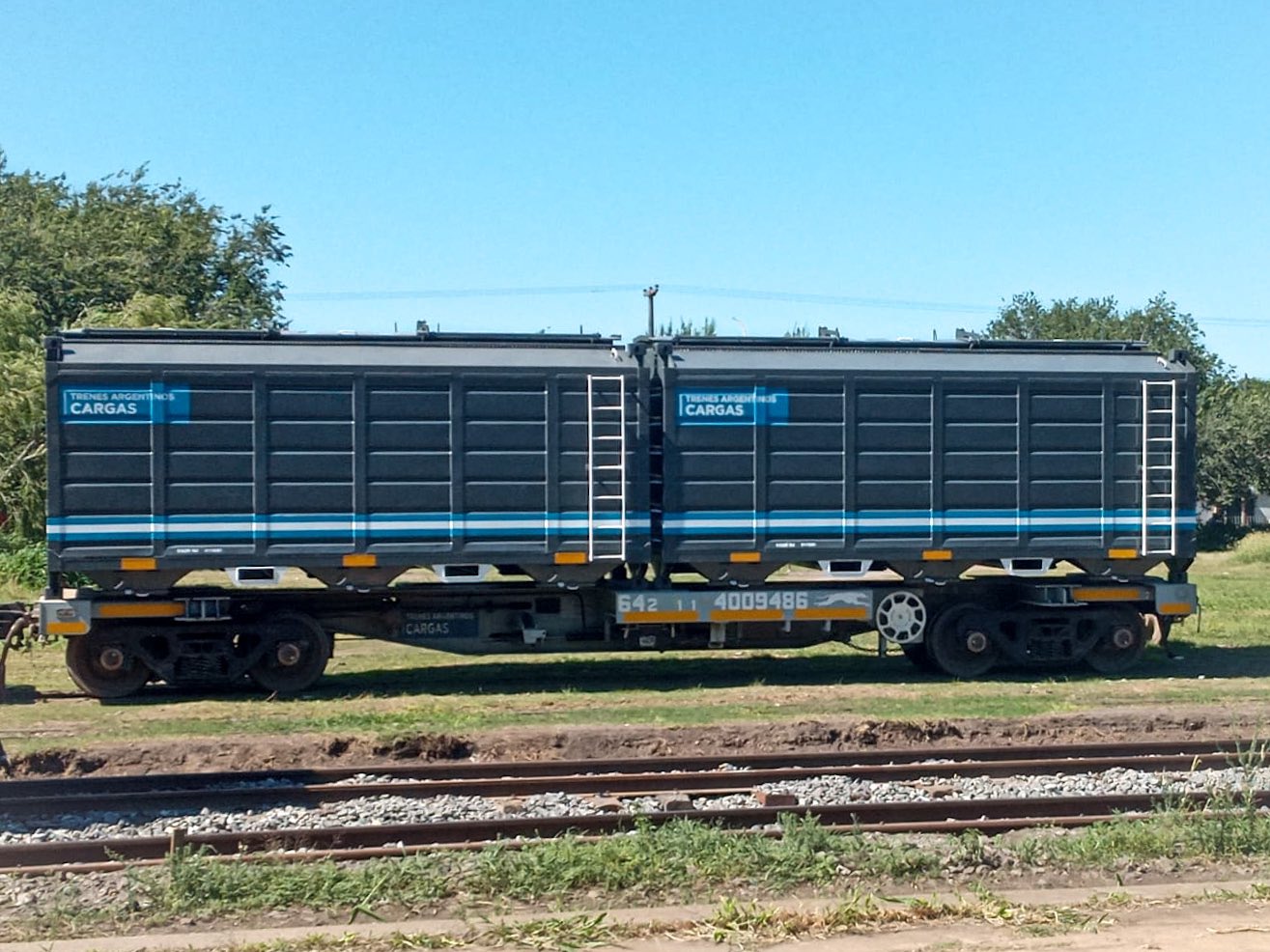 VAGONES NUEVOS TRENES ARGENTINOS CARGAS